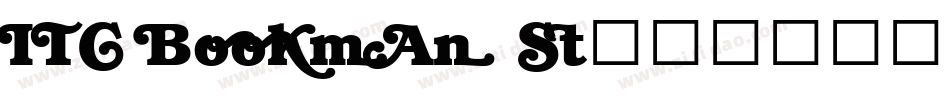 ITC Bookman Std字体转换